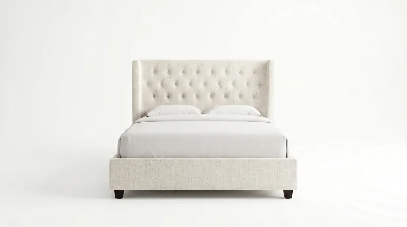 Avalon frame in Nomad Snow fabric
