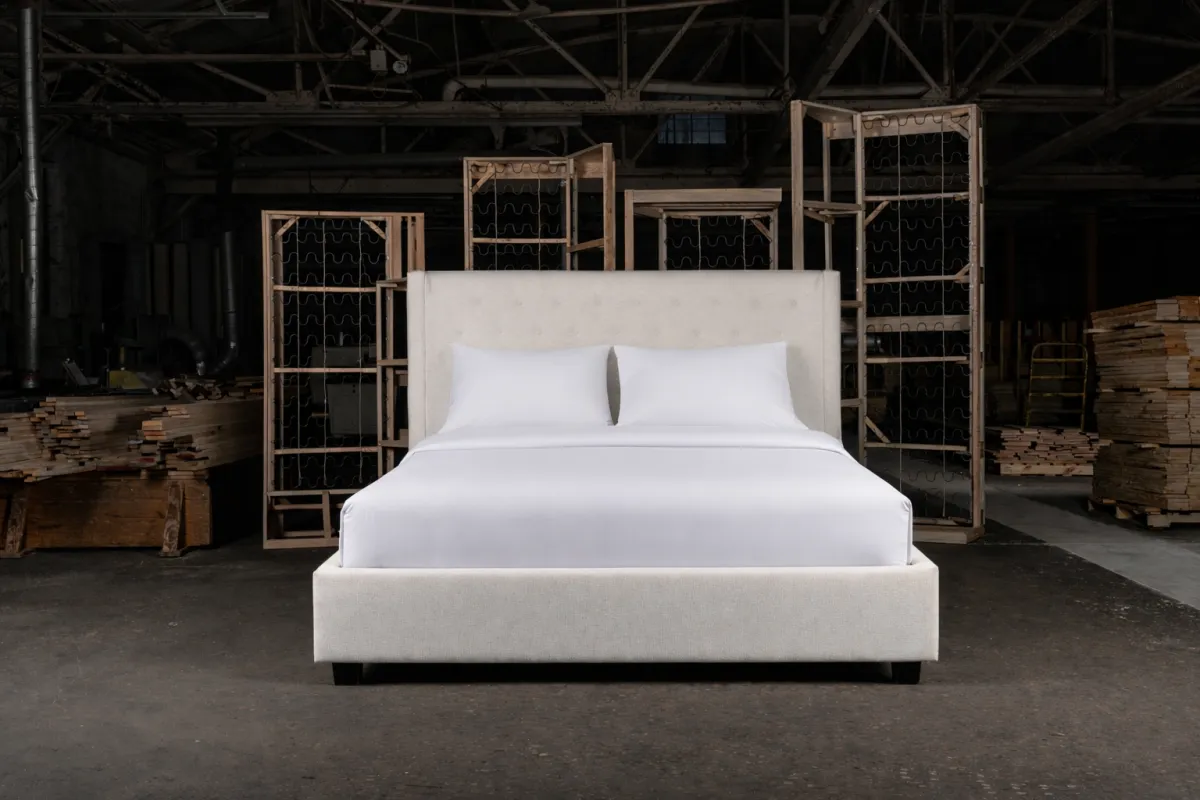 Avalon bed frame · Set shot
