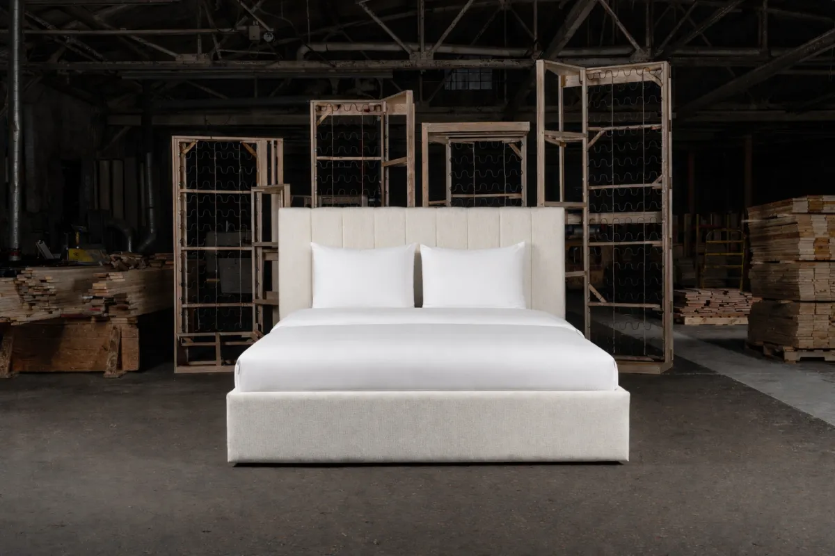 Braes bed frame · Set shot